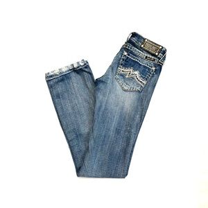 Miss Me Boot Cut Classic Bling Jeans Size 0 25 x 33